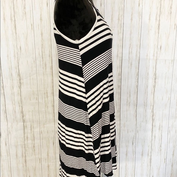 YA Los Angeles spaghetti strap striped dress - Picture 4 of 7
